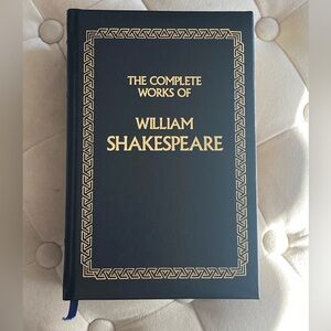 The Complete Works Of William Shakespeare First Edition Leather Bound Very Good